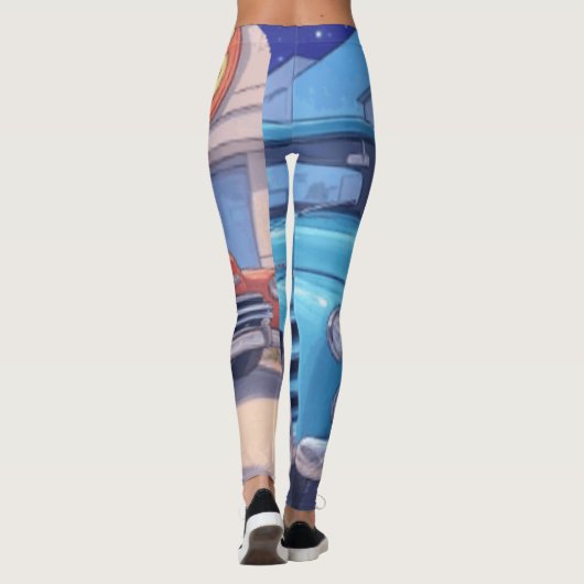 STRASSE 66 LEGGINGS (Rückseite)