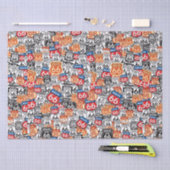 Straße 66 Straßenschilder Seidenpapier (Handwerk)