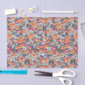 Straße 66 Straßenschilder Seidenpapier (Handwerk)