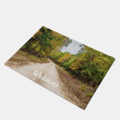 Straße an Saisons wechseln willkommen Fußmatte (Schrägansicht)