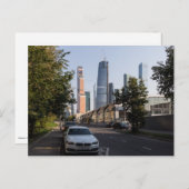 Straße Antonova-Ovseenko Postkarte (Vorne/Hinten)