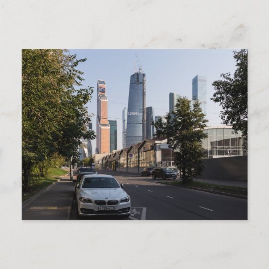 Straße Antonova-Ovseenko Postkarte (Vorderseite)