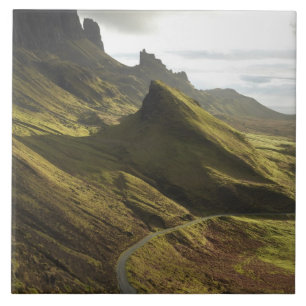 Straße aufsteigend The Quiraing, Isle of Skye, Fliese