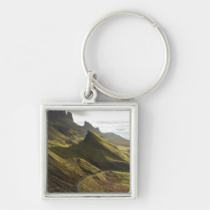 Straße aufsteigend The Quiraing, Isle of Skye, Schlüsselanhänger