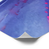 Straße, Autos und Stadt | AI Art Poster (Ecke)