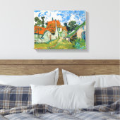 Straße Auvers-sur-Oise Leinwanddruck (Insitu (Schlafzimmer))