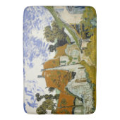 Straße Auvers-sur-Oise Vincent van Gogh Badematte (Vorderseite Vertikal)