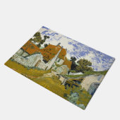 Straße Auvers-sur-Oise Vincent van Gogh Fußmatte (Schrägansicht)