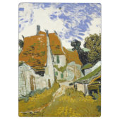 Straße Auvers-sur-Oise Vincent van Gogh Klemmbrett (Rückseite)