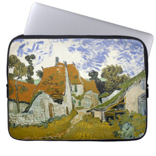 Straße Auvers-sur-Oise Vincent van Gogh Laptopschutzhülle