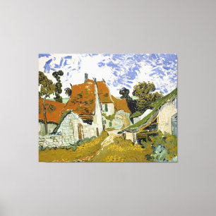 Straße Auvers-sur-Oise Vincent van Gogh Leinwanddruck
