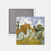Straße Auvers-sur-Oise Vincent van Gogh Magnet (Vorderseite/Rückseite)