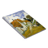 Straße Auvers-sur-Oise Vincent van Gogh Notizblock (Rechte Seite)