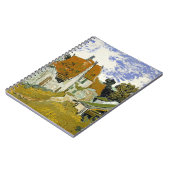 Straße Auvers-sur-Oise Vincent van Gogh Notizblock (Linke Seite)