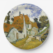 Straße Auvers-sur-Oise Vincent van Gogh Pappteller (Vorderseite)