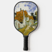 Straße Auvers-sur-Oise Vincent van Gogh Pickleball Schläger (Rückseite)