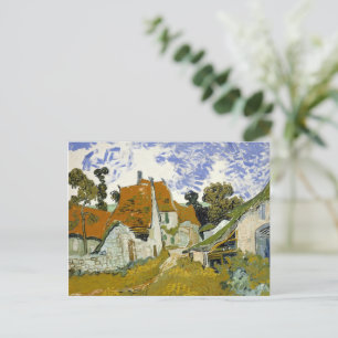 Straße Auvers-sur-Oise Vincent van Gogh Postkarte