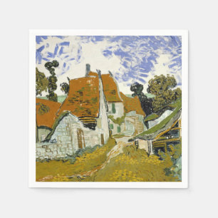Straße Auvers-sur-Oise Vincent van Gogh Serviette