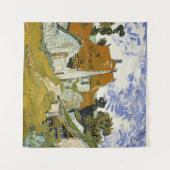 Straße Auvers-sur-Oise Vincent van Gogh Wandteppich (Vorderseite (Horizontal))