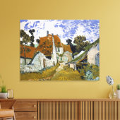 Straße Auvers-sur-Oise von Vincent van Gogh Leinwanddruck (Insitu (Wohnzimmer))