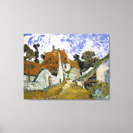 Straße Auvers-sur-Oise von Vincent van Gogh Leinwanddruck