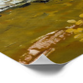 Straße Auvers-sur-Oise von Vincent van Gogh Poster (Ecke)