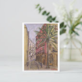 Straße Barcelona Postkarte (Stehend Vorderseite)