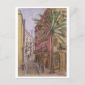 Straße Barcelona Postkarte (Vorderseite)