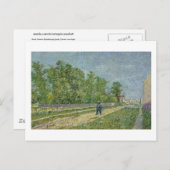 Straße, Bauernschmuckspade, Van Gogh Fine Art Postkarte (Vorne/Hinten)