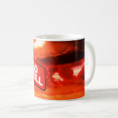 Straße bis zur Hölle Schild Kaffeetasse (VorderseiteRechts)