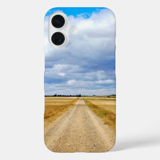 Straße Boadilla del Camino - Itero de la Vega Case-Mate iPhone Hülle (Rückseite)