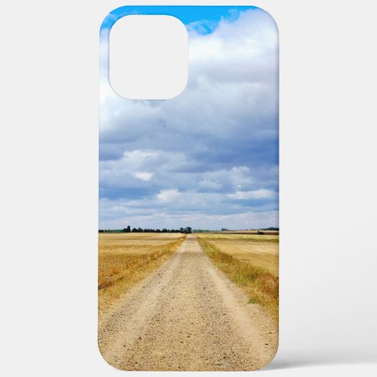 Straße Boadilla del Camino - Itero de la Vega Case-Mate iPhone Hülle (Rückseite)