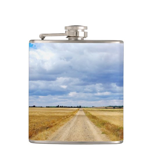 Straße Boadilla del Camino - Itero de la Vega Flachmann (Vorderseite)