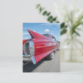 Straße Cadillac 1962 Postkarte (Stehend Vorderseite)