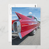 Straße Cadillac 1962 Postkarte (Vorne/Hinten)