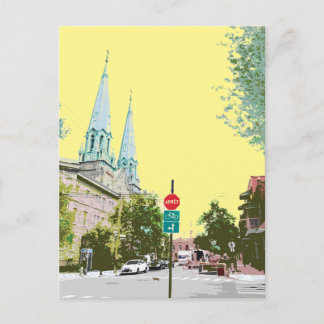 Straße Castelnau /rue de castelnau Postkarte