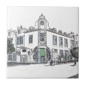 Straße der Altstadt Fliese (Vorderseite)