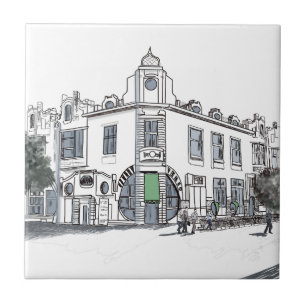 Straße der Altstadt Fliese