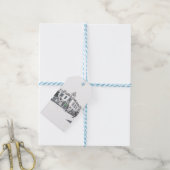 Straße der Altstadt Geschenkanhänger (Mit Garn)