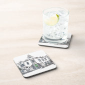 Straße der Altstadt Getränkeuntersetzer (Rechte Seite)