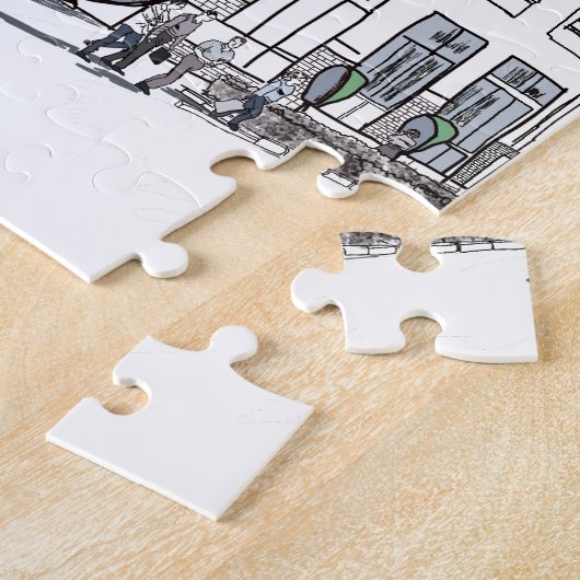 Straße der Altstadt Puzzle (Seite)