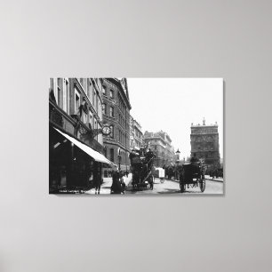 Straße der Königin-Victoria, London, c.1891 Leinwanddruck