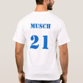 Straße der Seeinsel-Stadt-37. T-Shirt (Rückseite)