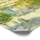 Straße des großen Kapitäns | Childe Hassam Poster (Ecke)