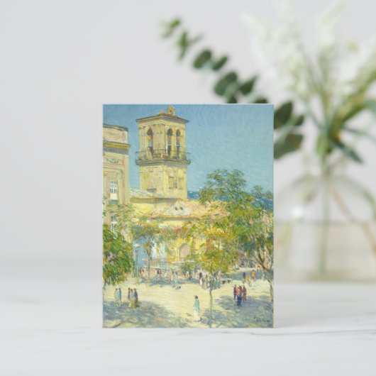 Straße des großen Kapitäns | Childe Hassam Postkarte (Stehend Vorderseite)