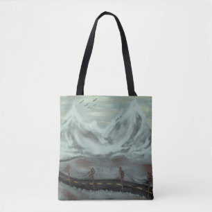 Straße Desolat Tasche