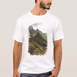 Straße, die die Quiraing, die Insel Skye, T-Shirt