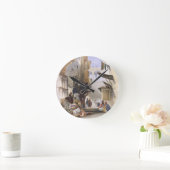 Straße, die zu EL Azhar, großartiges Kairo, Kneipe Runde Wanduhr (Zuhause)