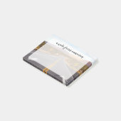 Straße durch den Joshua-Tree-Nationalpark Post-it Klebezettel (angewinkelt)