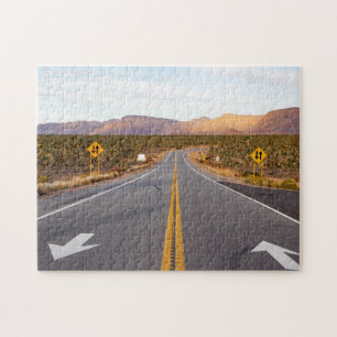Straße durch den Joshua-Tree-Nationalpark Puzzle